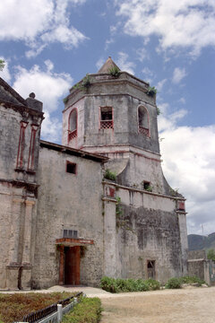 Kirche von Maribojoc auf den Philippinen