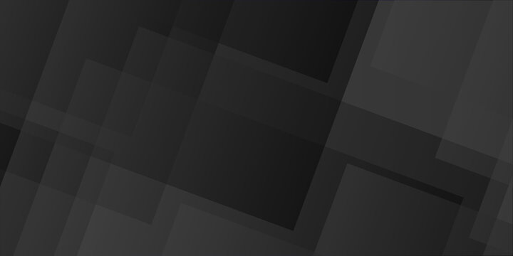 Black gradient overlap triangle cube technology brochure diamond web design.