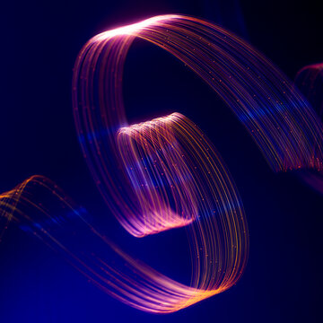 3D Light Trails Technology