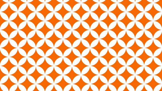 A loop animation tiled diamond pattern background with motion blur