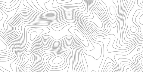 Black and white abstract topography contour map line pattern with topography abstract geography © AbuTalha