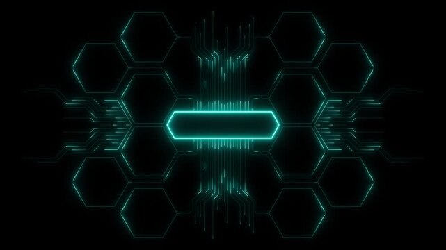 Ai tools or syan neon box 4K animation.. Multi function for Agentic AI technology motion background. Multi agent AI systems, with neon toolbox any item use for animation .
