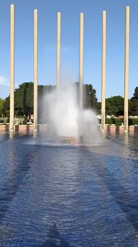fountain in the park