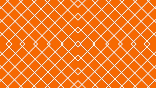A loop animation diamond grid pattern background with motion blur