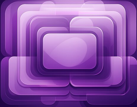 modern abstract background with overlapping rounded rectangles in purple