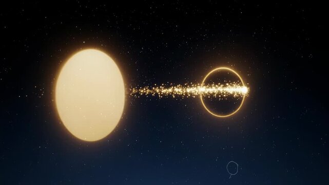 Solar eclipse progression with diamond ring effect