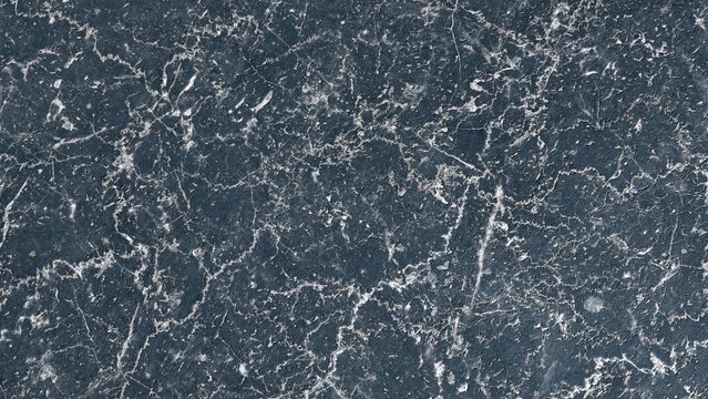 High resolution seamless dark blue marble texture featuring natural white veining. Ideal for architectural visualization, luxury interior design, game development, 3D rendering and realistic PBR mater