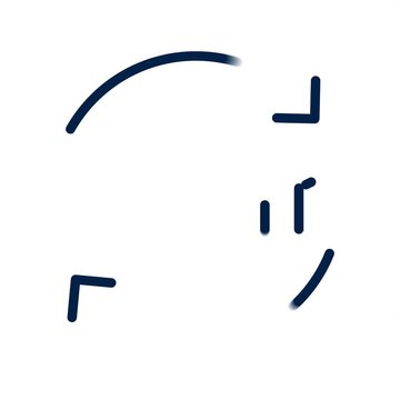 Graduation Cap with Rotating Arrows Animated Line Icon