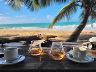 Fototapeta premium Plage de la Perle, Guadeloupe