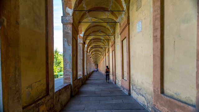 Sanctuary of the Madonna of San Luca in Bologna - Italy
