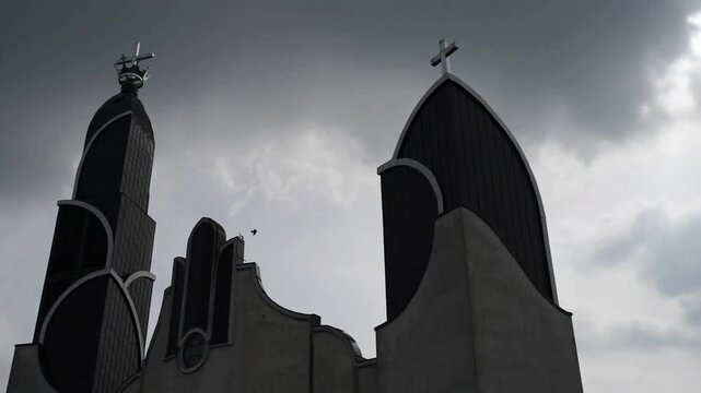 Parish church Christ the King in Lyse, Poland