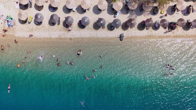 Toroni, Greece, Sithonia, Halkidiki, Chalkidiki, Toroni beach, Greek beach, Greek coast, Mediterranean, Aegean Sea, beach, sandy beach, coastline, seaside, turquoise water, crystal clear water, clear 