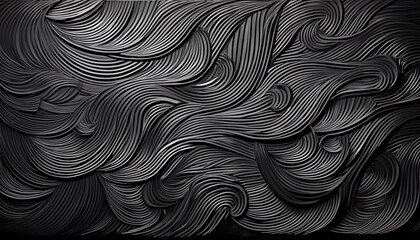 Fototapeta premium black handwritten cursive text texture on a plain background