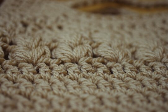 knitted wool texture