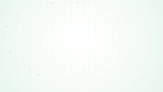 Abstract Eco Health Balance Motion Graphic with Leaf Shapes