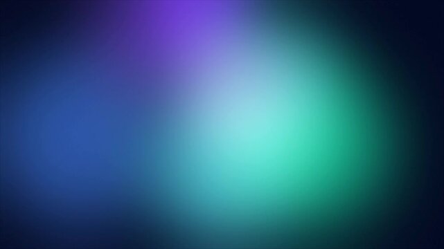 Luminous blue cyan and dark teal gradient light shifting seamlessly in atmospheric background loop