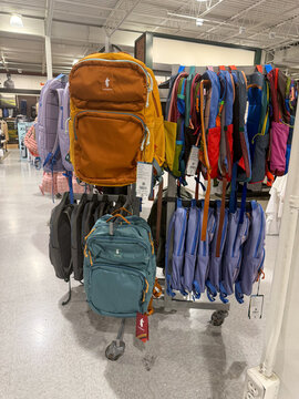 Cotopaxi backpacks on display at Dick's Sporting Goods on August 14, 2026
