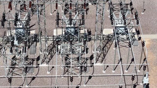 Substation busbars