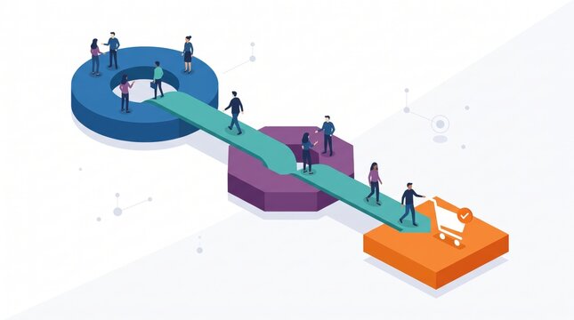 Business team moving strategic concepts across platforms for digital transformation with business transformation strategy workflow management corporate teamwork planning development solution