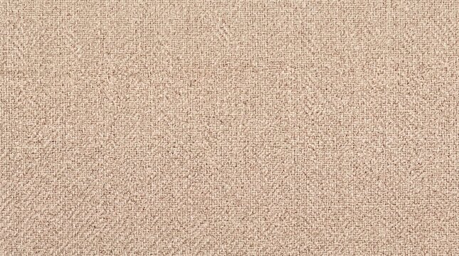 Beige Linen Fabric Texture Background for Interior Design