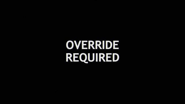Override required text animation flashing in yellow and white on black