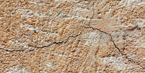 Rough, cracked concrete wall texture © STP PICTURE