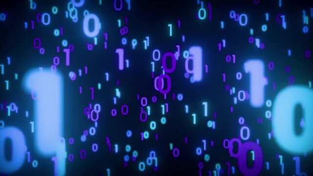 binary code background