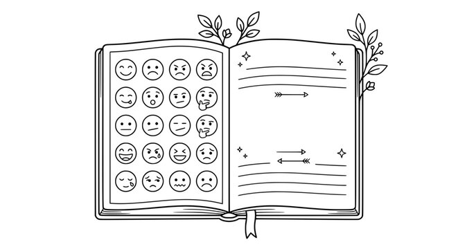 emotion chart, mood tracker