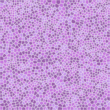 Soft purple mosaic pattern illustration in light tones
