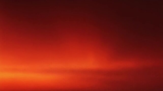 Gradient background transitioning from dark red to bright orange