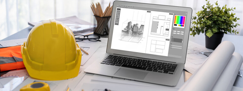 Architectural design brisk software application for architect business and professional designer