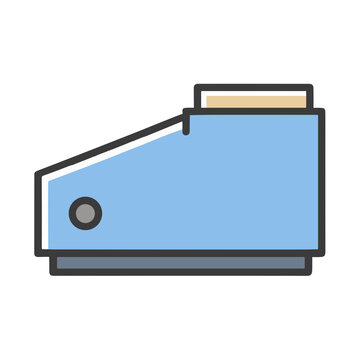 Blue stapler icon
