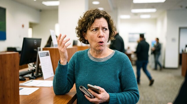 Customer Displays an Excuse Me Reaction After Hearing Surprising Information, Communicating Confusion, Skepticism, Disbelief, Misunderstanding, and Conversational Uncertainty