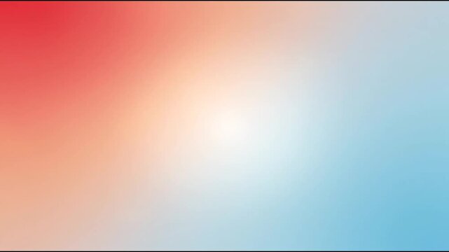 Abstract soft gradient background transitioning from red to blue