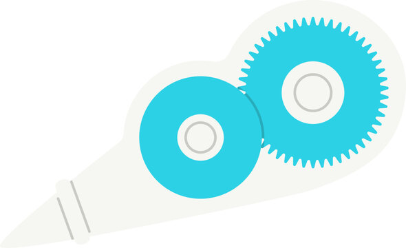 Correction Tape Biru untuk Mengerjakan Tugas
