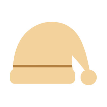 Cartoon sleeping cap with pompom