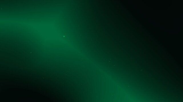 Abstract dark green animated background with soft glowing gradients and flowing light transitions. Ideal for motion graphics, cinematic visuals, video backdrops, digital art, technology themes, and mo