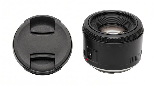 camera lens prime lens camera equipment lens cap photography gear dslr lens mirrorless lens camera accessory optical lens telephoto lens wide angle lens on transparent background