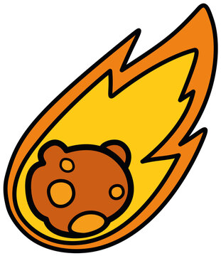 meteor illustration