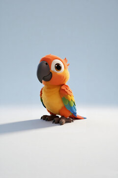 parrot on a branch