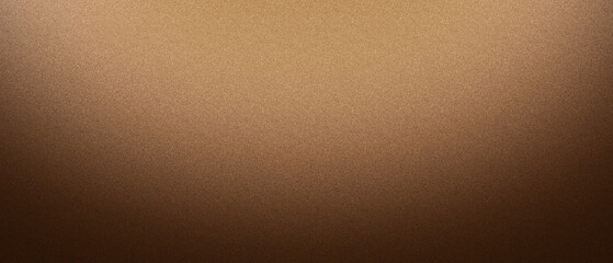 Fototapeta premium Warm brown and beige gradient background with soft grainy texture and smooth blurred transitions. Minimalist earthy backdrop for branding, packaging, presentations, websites, social media, and modern 