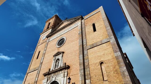Church of Nuestra Senora del Consuelo blue dome, Altea, Spain