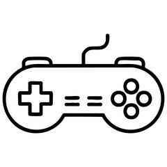 Classic Video Game Controller With Plus Button And Antenna Isolated on a Transparent or White Background © WeblyWork