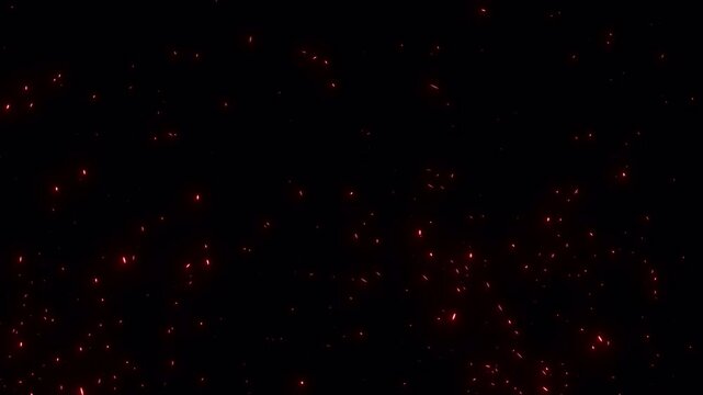 火の粉背景
