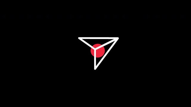 Simple animation like and share. Instagram or social network like and share. Alpha channel.