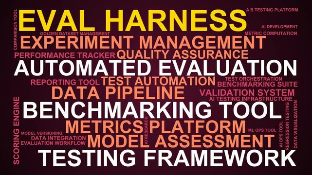 Eval Harness Word Cloud