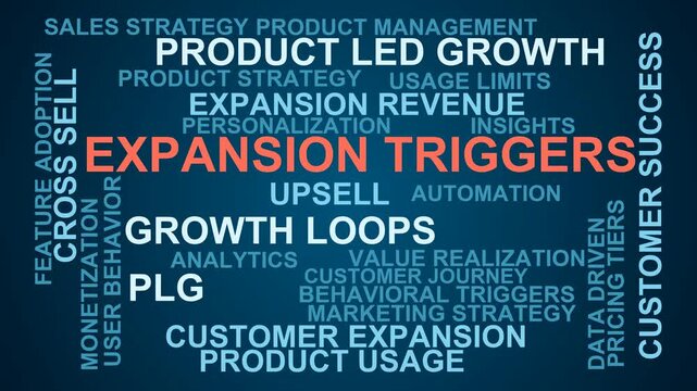Expansion Triggers Word Cloud
