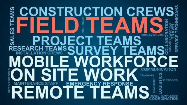 Field Teams Word Cloud