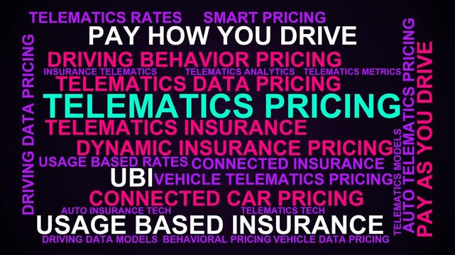 Telematics Pricing Word Cloud