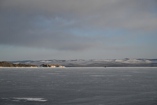 Lake Baikal in the area of the Small Sea. Baikal National Park